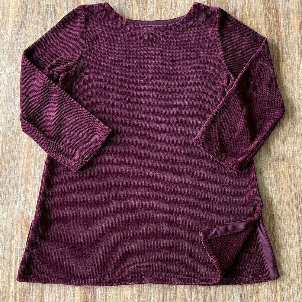J.Jill Wearever Collection Chenille Tunic